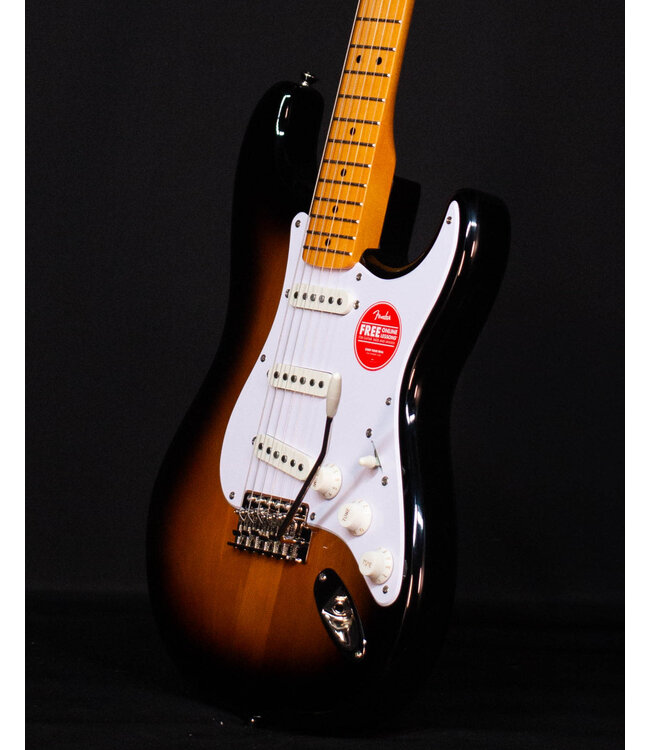 Squier Classic Vibe '50s Stratocaster, Maple FB, 2-Color Sunburst