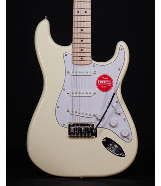 Squier Squier Affinity Stratocaster, Maple FB, Olympic White