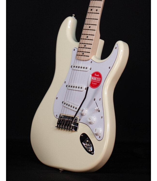 Squier Affinity Stratocaster, Maple FB, Olympic White
