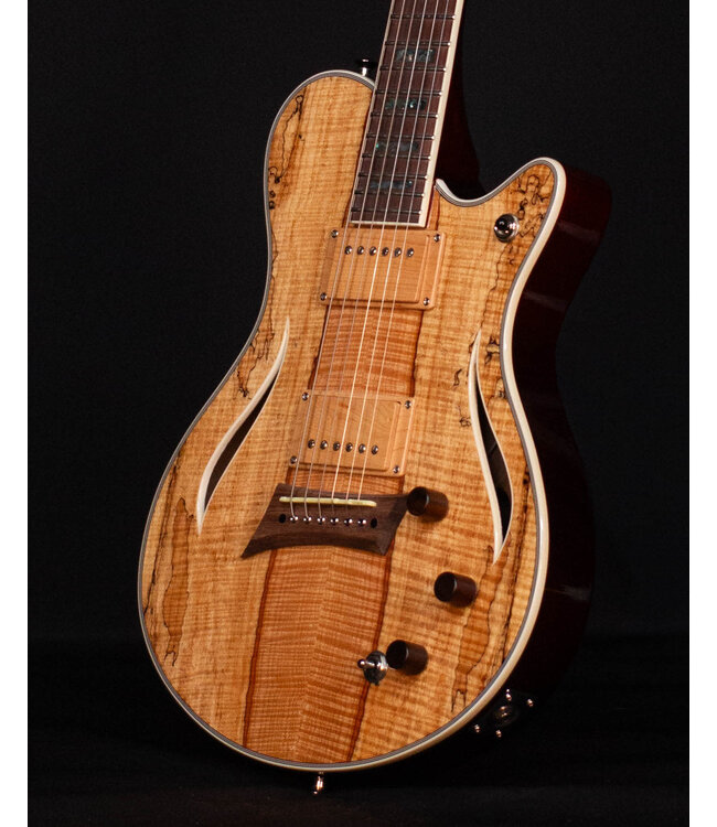 Michael Kelly Hybrid Special, Pau Ferro, Spalted Maple, w/Gig Bag - USED