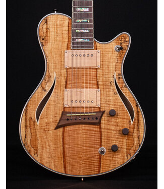 Michael Kelly Michael Kelly Hybrid Special, Pau Ferro, Spalted Maple, w/Gig Bag - USED
