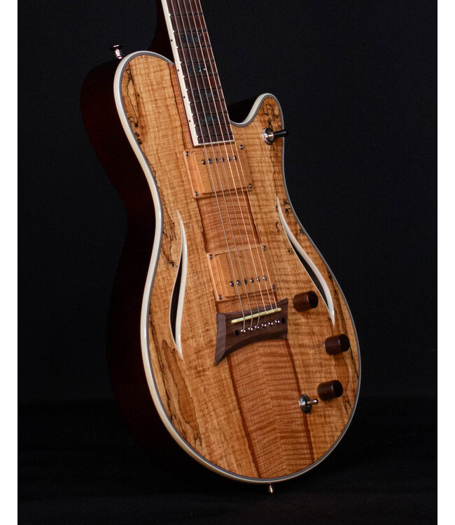 Michael Kelly Hybrid Special, Pau Ferro, Spalted Maple, w/Gig Bag - USED