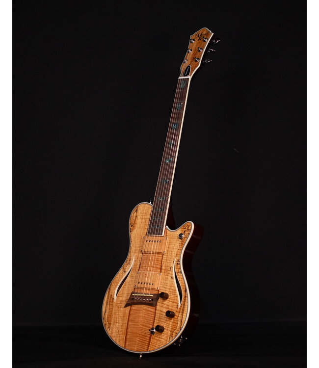 Michael Kelly Hybrid Special, Pau Ferro, Spalted Maple, w/Gig Bag - USED