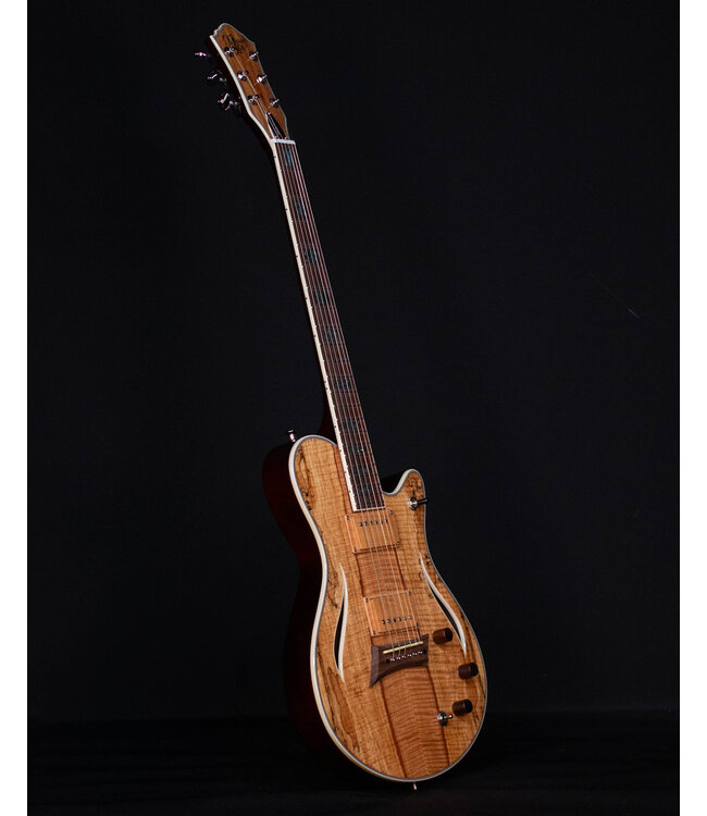 Michael Kelly Hybrid Special, Pau Ferro, Spalted Maple, w/Gig Bag - USED