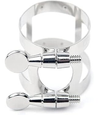 Rico Rico Ligature & Cap - Bb Clarinet - Nickel