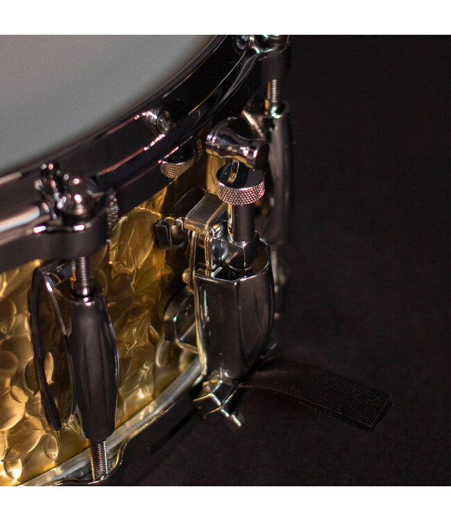 Gretsch 14" x 5" Full Range Hammered Brass Snare Drum