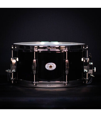 Slingerland Slingerland 14" x 6.5" Studio King Snare Drum, Del Norte Black with Nickel Hardware