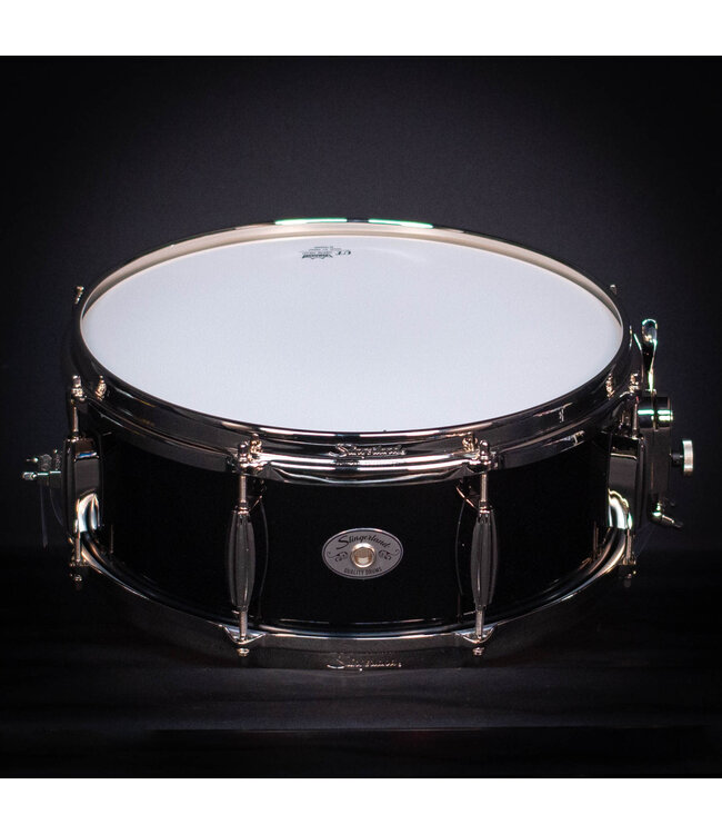 Slingerland 14" x 5.5" Studio King Snare Drum, Del Norte Black, Nickel Hardware