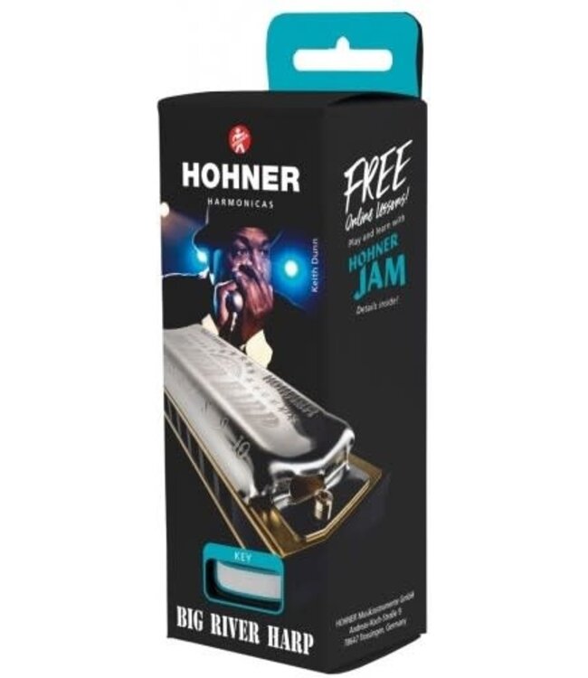 Hohner Big River Harp Harmonica, C Major