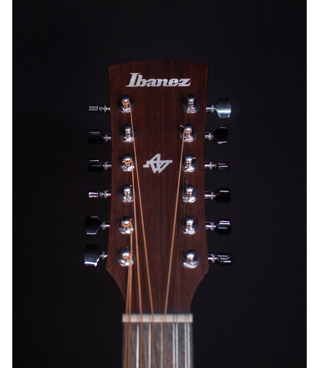 Ibanez AW5412CE, 12-String, Open Pore Natural