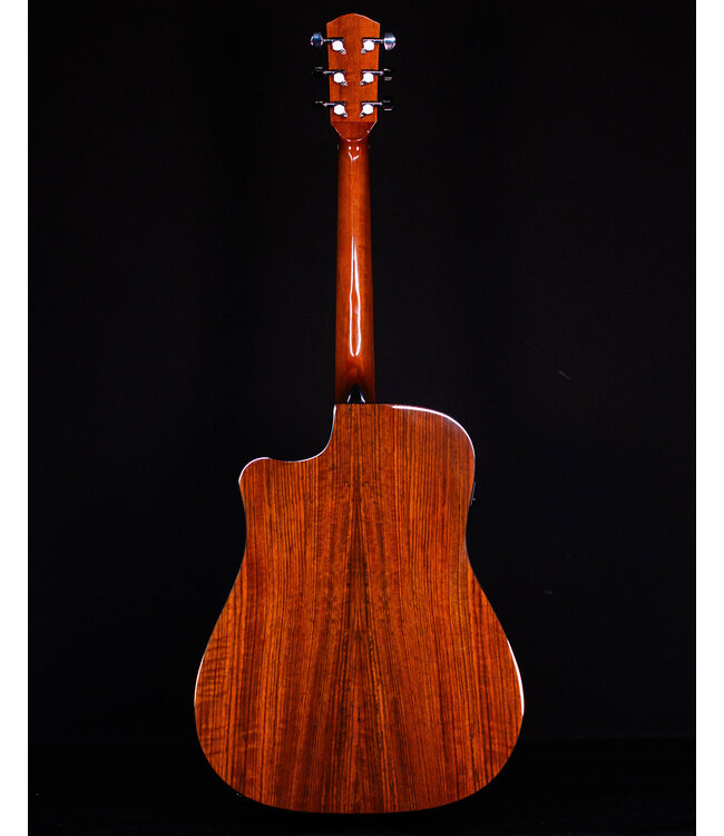 Fender CD-140SCE Dreadnought, Walnut FB, Sunburst with Case