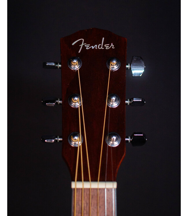 Fender CD-140SCE Dreadnought, Walnut FB, Natural with Case