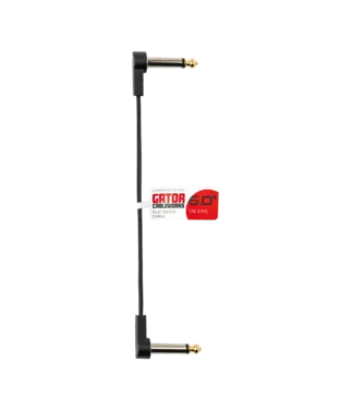 Gator Cableworks Gator Cableworks Composer Series Flat Patch Cable, Single 6 inch