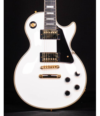 Epiphone Epiphone Les Paul Custom, Alpine White, with Hardshell Case, 2021- USED