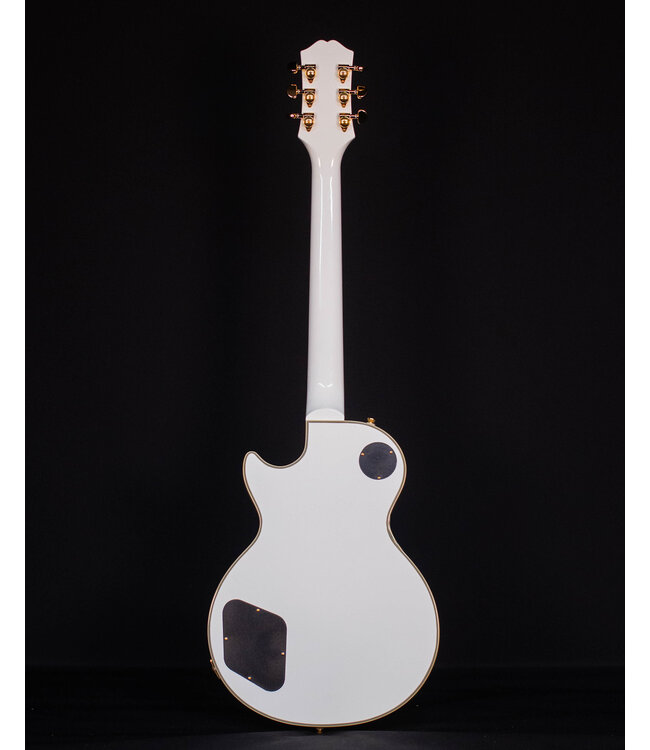 Epiphone Les Paul Custom, Alpine White, with Hardshell Case, 2021- USED