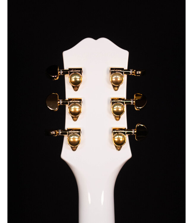 Epiphone Les Paul Custom, Alpine White, with Hardshell Case, 2021- USED