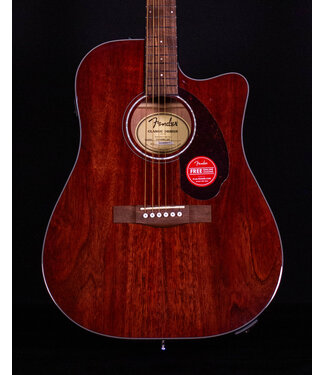 Fender Fender CD-140SCE, Walnut FB, All-Mahogany with Case