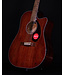Fender CD-140SCE, Walnut FB, All-Mahogany with Case