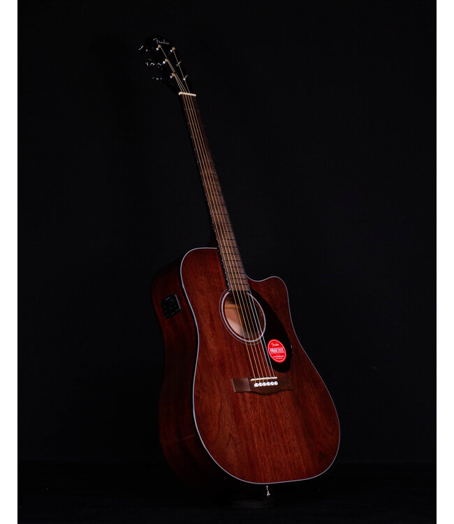 Fender CD-140SCE, Walnut FB, All-Mahogany with Case