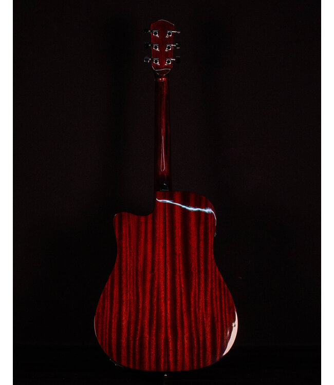 Fender CD-140SCE, Walnut FB, All-Mahogany with Case