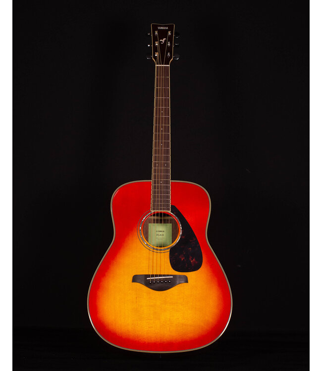 Yamaha FG830 Folk Acoustic Guitar, Autumn Burst