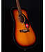 Fender CD-60 Dreadnought V3 with Case, Walnut FB, Sunburst
