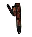 PRS Padded Guitar Strap with FLASH, Custom Jacquard Wavelength, Red