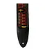 PRS Padded Guitar Strap with FLASH, Custom Jacquard Wavelength, Red