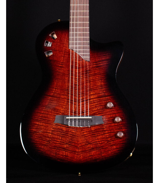 Cordoba Fusion Crossover Nylon Stage Guitar, Edgeburst