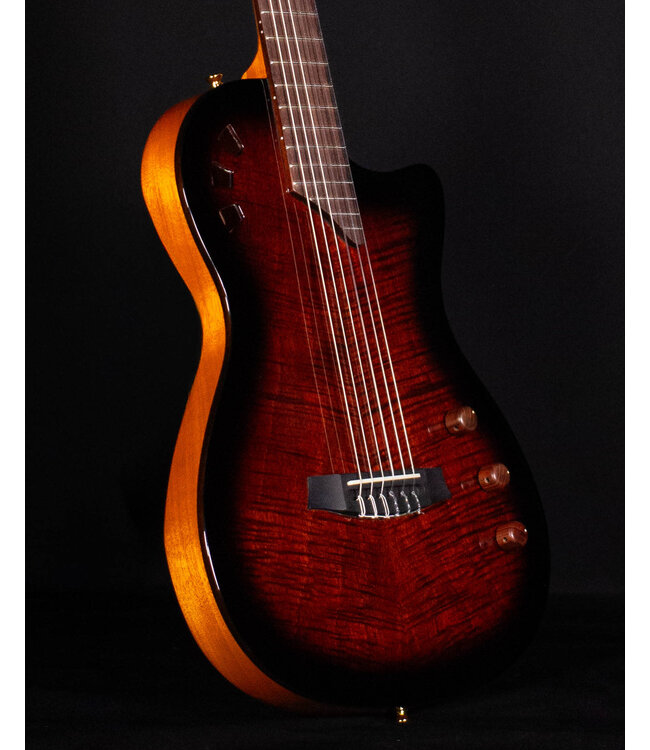 Cordoba Fusion Crossover Nylon Stage Guitar, Edgeburst