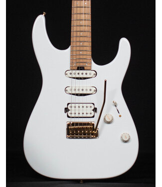 Charvel Charvel Pro-Mod DK24 HSS 2PT CM, Caramelized Maple FB, Snow White