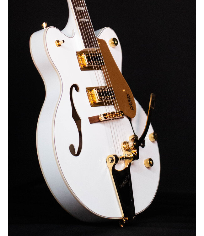 Gretsch G5422TG Electromatic Classic Hollow Body, Laurel FB, Snowcrest White