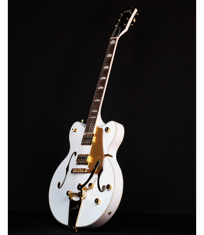 Gretsch G5422TG Electromatic Classic Hollow Body, Laurel FB, Snowcrest White
