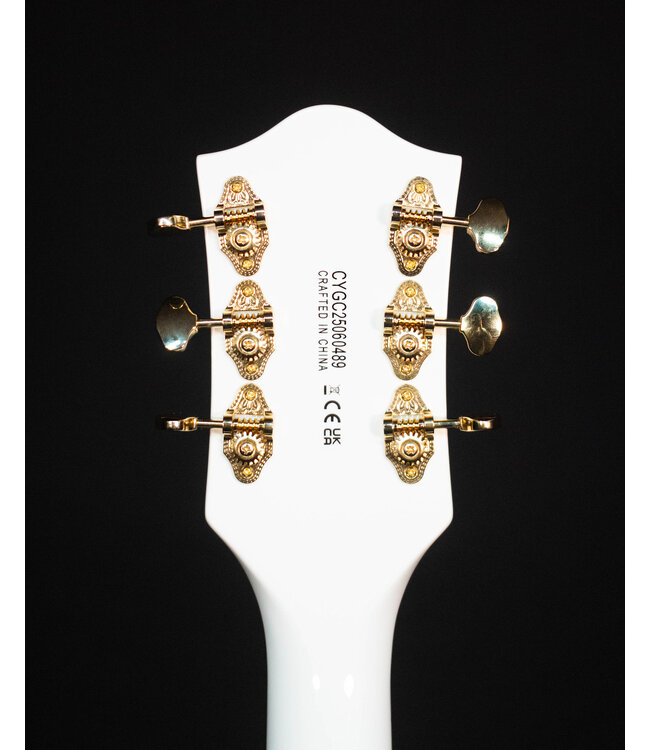 Gretsch G5422TG Electromatic Classic Hollow Body, Laurel FB, Snowcrest White
