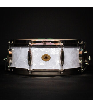 Slingerland Slingerland 14" x 5.5" Radio King Artist Snare Drum, White Marine Pearl