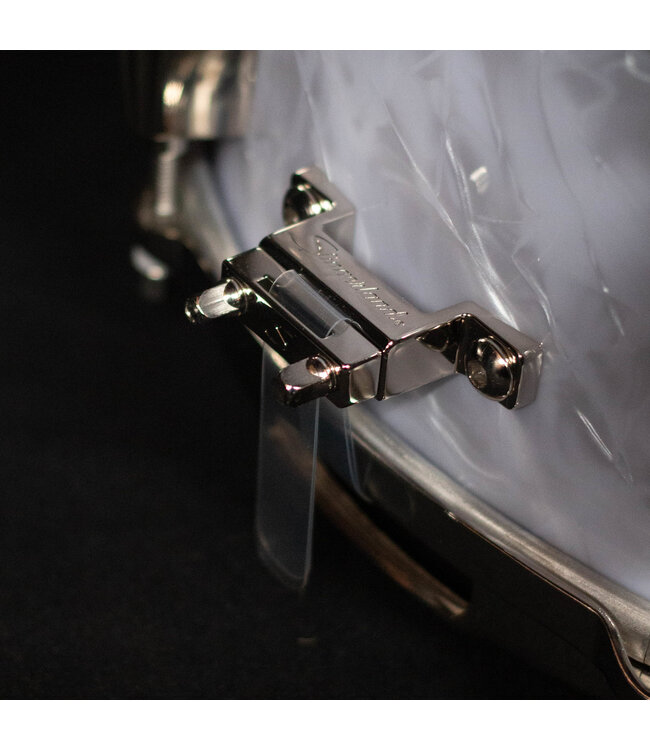 Slingerland 14" x 5.5" Radio King Artist Snare Drum, White Marine Pearl