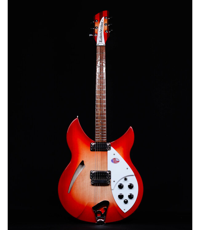 Rickenbacker 330 Double Cutaway Electric Guitar,  FireGlo