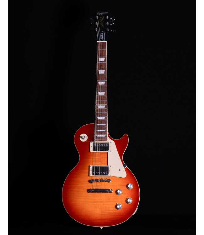 Epiphone Les Paul Standard 60s Figured Top, Iced Tea Burst (Premium Gig Bag Included)