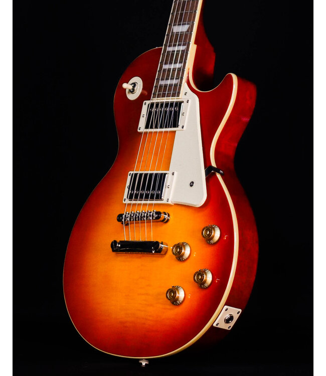 Epiphone Les Paul Standard 50s Figured Top, Washed Cherry Sunburst (Premium Gig Bag Included)