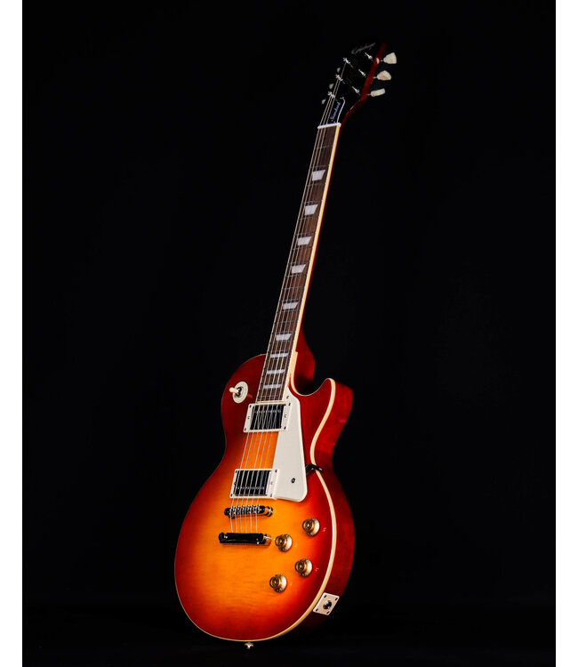 Epiphone Les Paul Standard 50s Figured Top, Washed Cherry Sunburst (Premium Gig Bag Included)