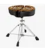 AHEAD Spinal-G Drum Throne, 4 Leg Base, Leopard Saddle