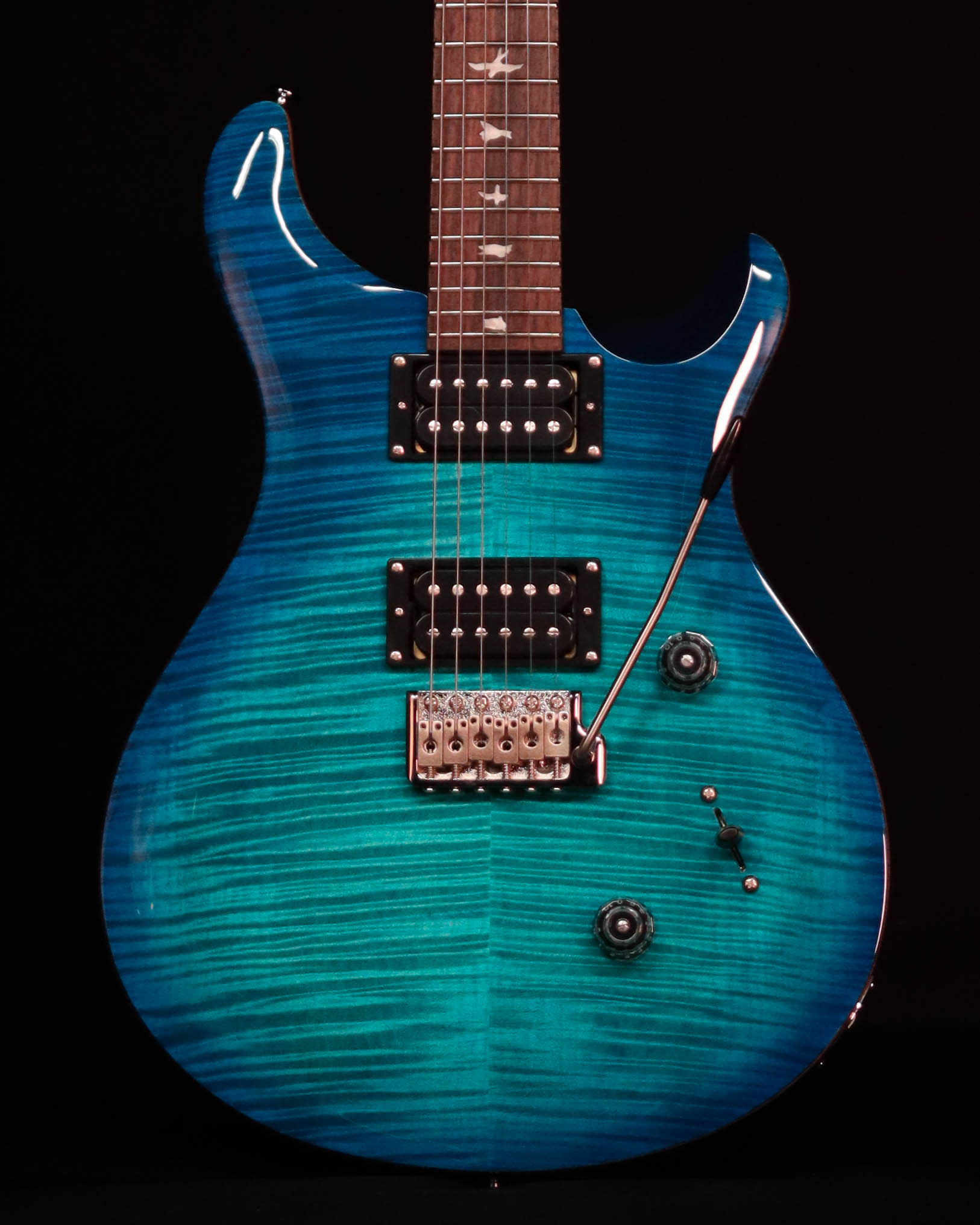PRS SE Custom 24, Lake Blue - Sims Music