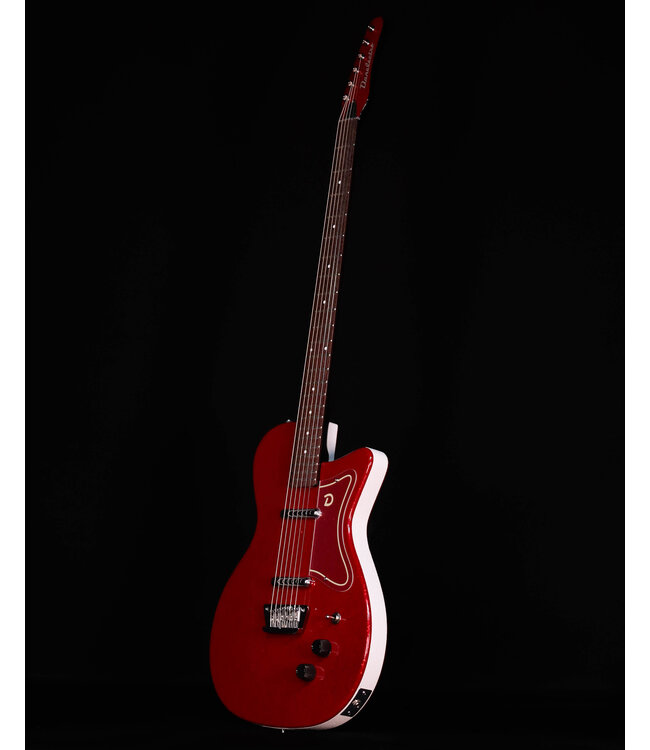 Danelectro 56 Baritone, Red Metalflake