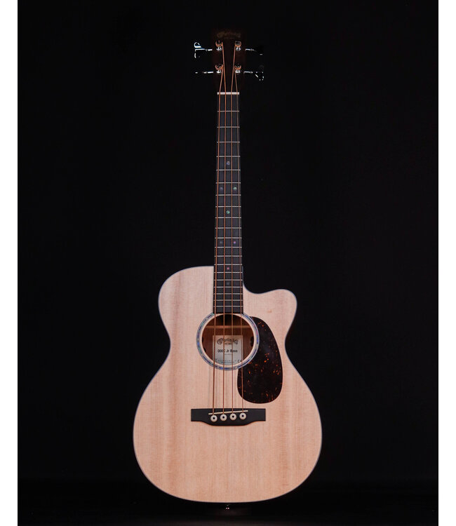 Martin  000CJr-10E Acoustic Bass, Sitka Sapele, Natural