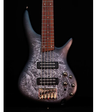 Ibanez Ibanez SR305EDX 5-String Bass, Black Ice Frozen Matte