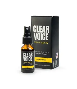 Clear Voice Clear Voice Honey Lemon Vocal Spray