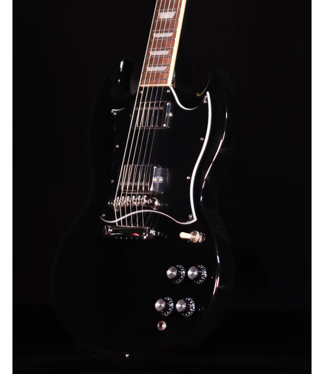 Epiphone SG Standard, Ebony (Premium Gig Bag Included)