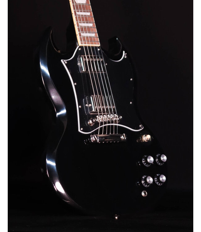 Epiphone SG Standard, Ebony (Premium Gig Bag Included)