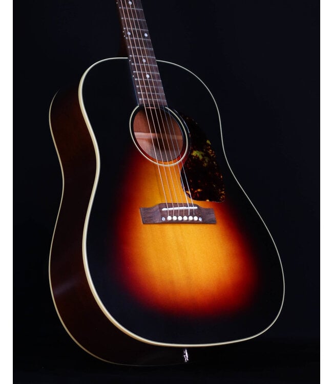 Epiphone J-45 Standard Aged Tri-Burst, All Solid Wood, Fishman PU with Bag