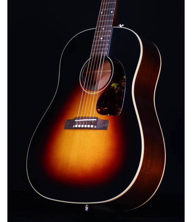 Epiphone J-45 Standard Aged Tri-Burst, All Solid Wood, Fishman PU with Bag